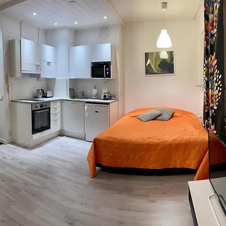 Centre Studio, Free Parking By Lapland Host شقة روفانييمي